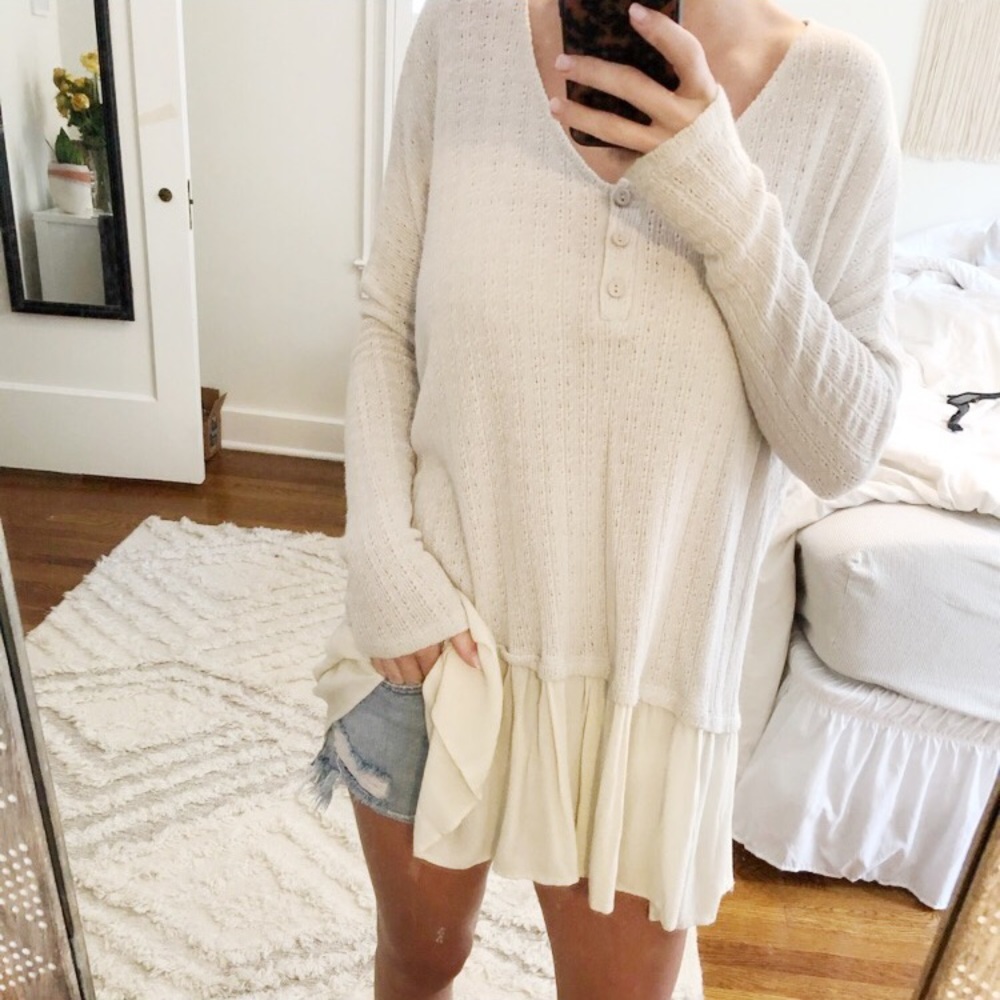 Urban Outfitters Knit Layered Top